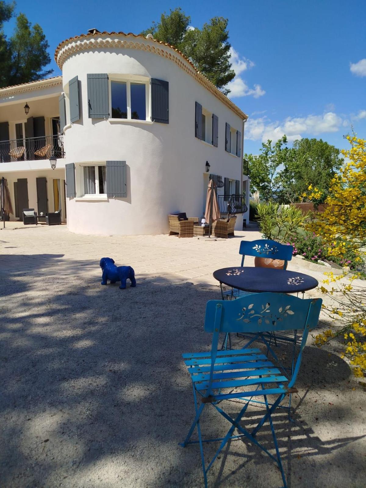 La Tourelle Suite Cosy Entre Vignoble Aixois Et Luberon Le Puy-Sainte-Réparade エクステリア 写真